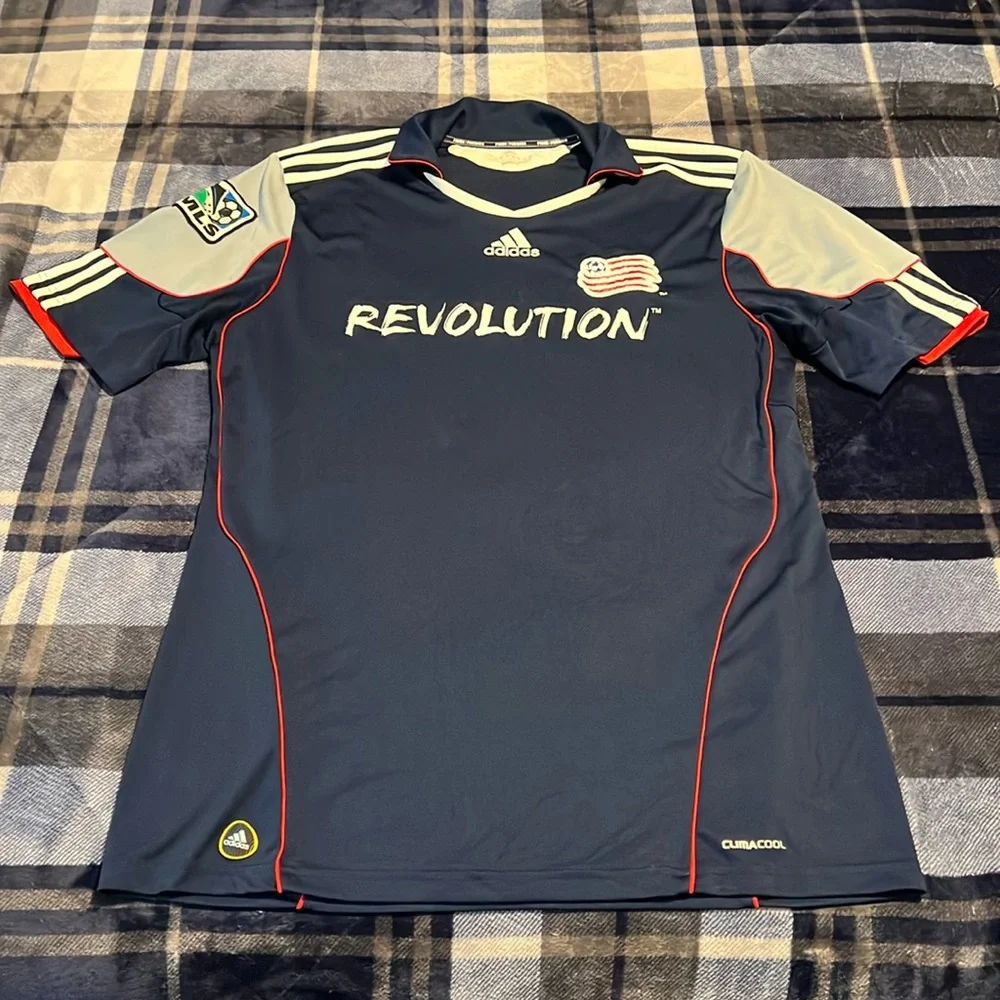 New England Revolution 2010 MLS Home Adidas Jersey